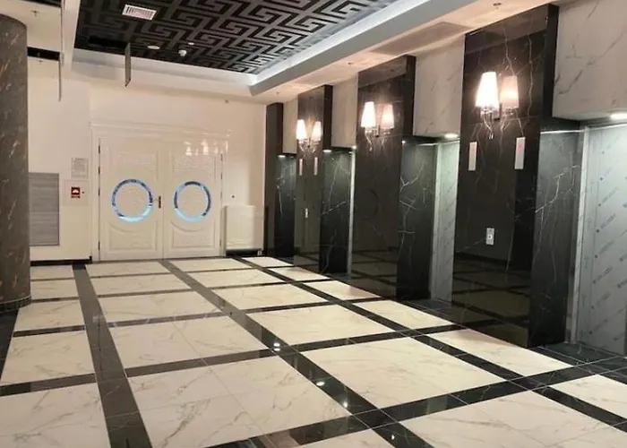 アパート Hanza Tower Luxury Sauna Jacuzi Pool